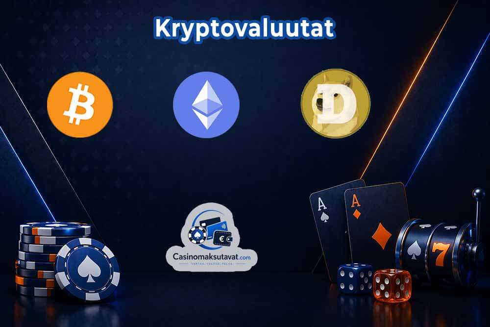 Erilaisia kryptovaluuttoja