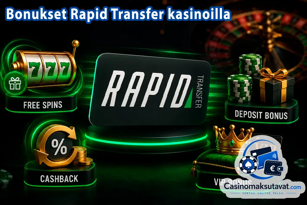 Rapid Transfer casino bonukset