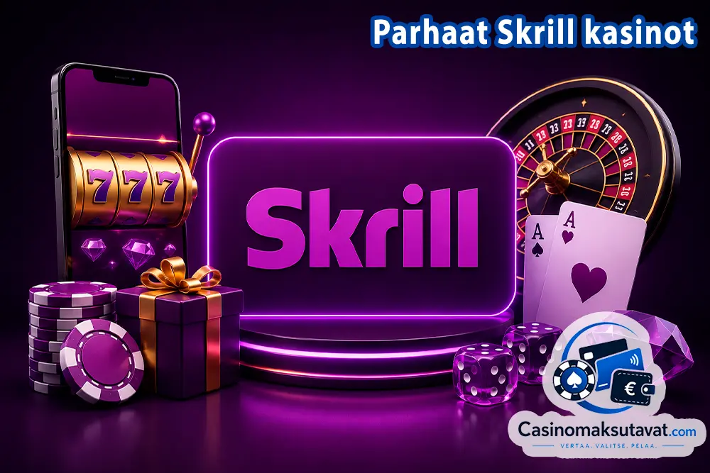 Skrill kasinot vertailussa