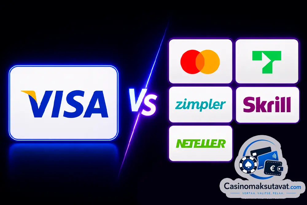 Visa vai toinen maksutapa?