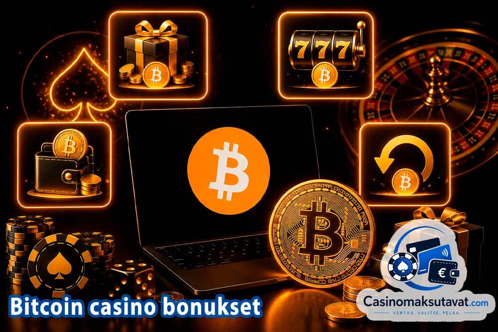 Bonukset Bitcoin kasinoilla