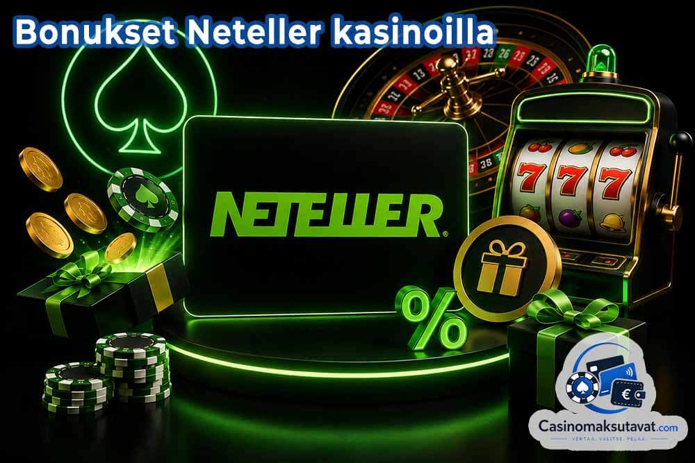 Bonukset Neteller kasinoilla