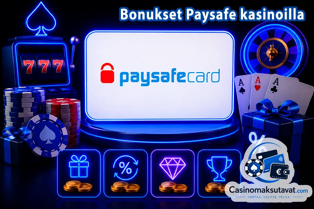 Paysafe kasinot ja bonukset