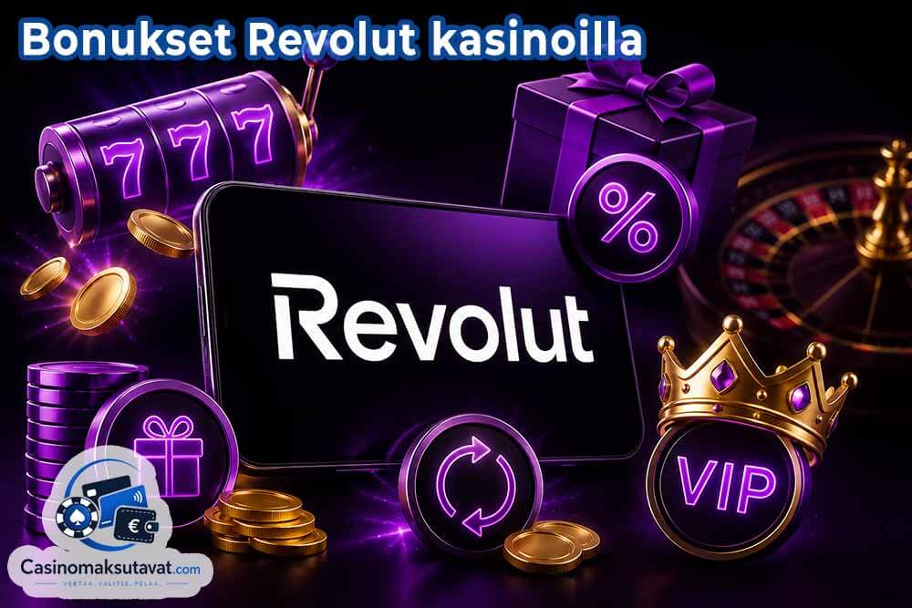 Bonukset Revolut kasinoilla