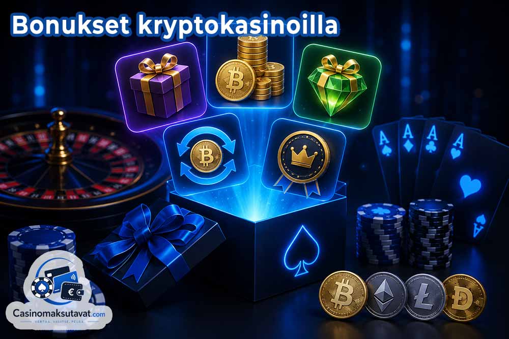 Bonukset kryptokasinoilla
