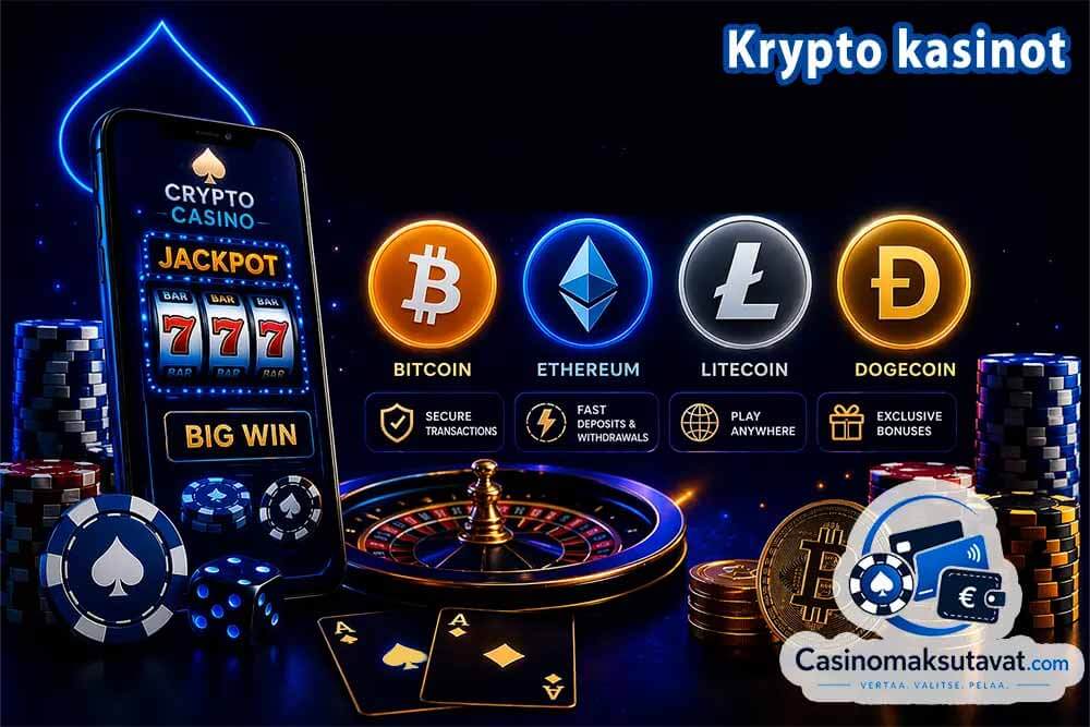 Krypto kasinot vertailussa