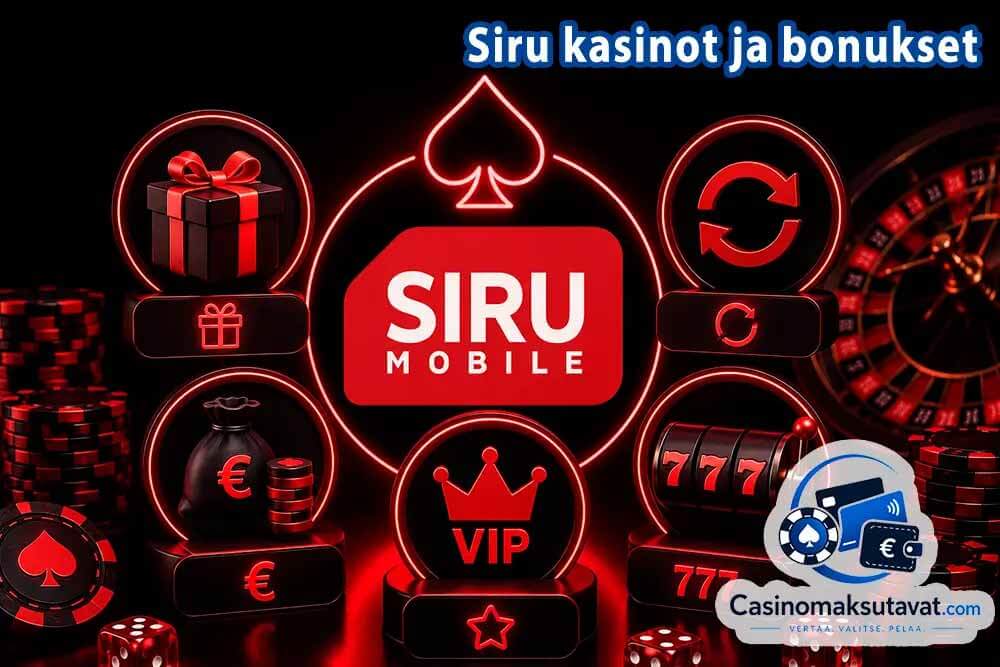 Siru Mobile casino bonukset