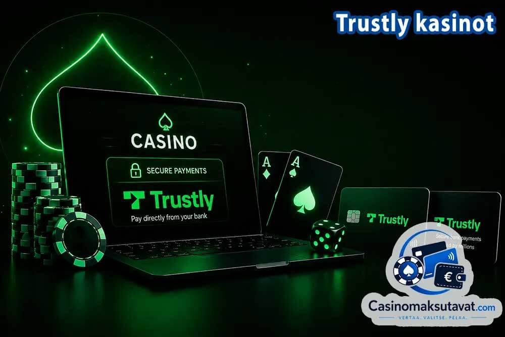 Trustly casino esiteltynä