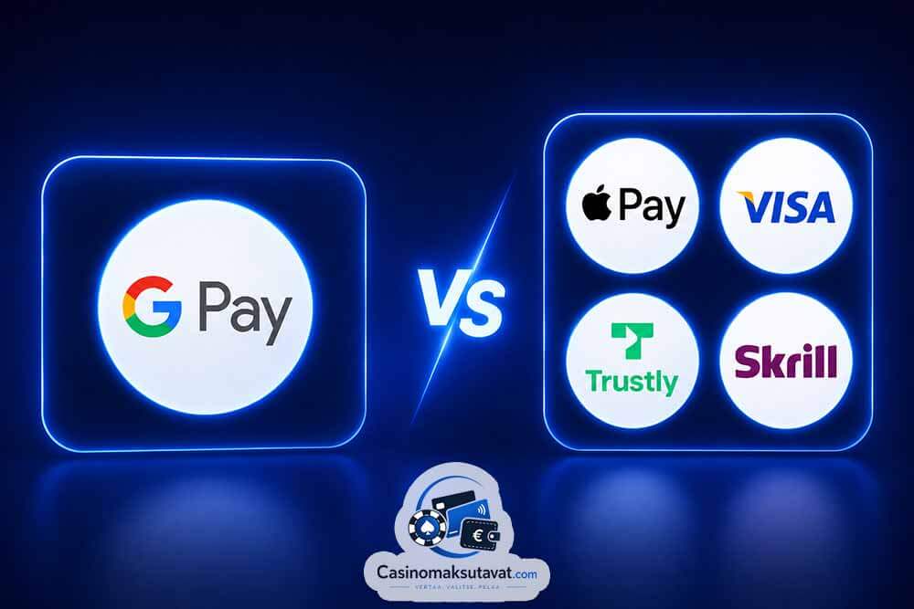 Vaihtoehtoja Google Pay kasinoille
