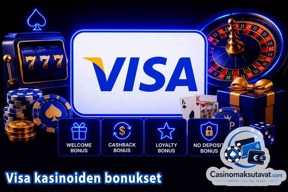 Visa casino bonukset